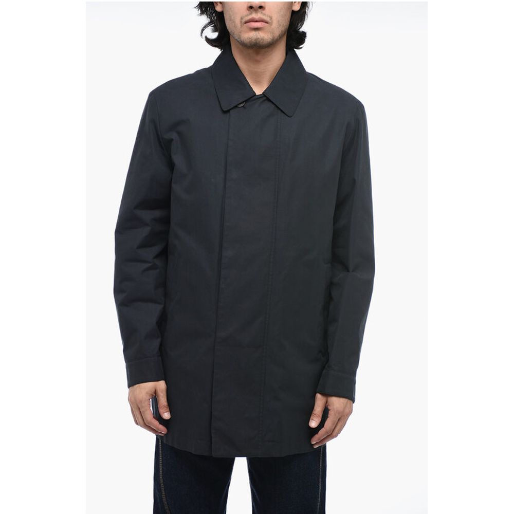 Corneliani Long Overshirt with Hidden Placket