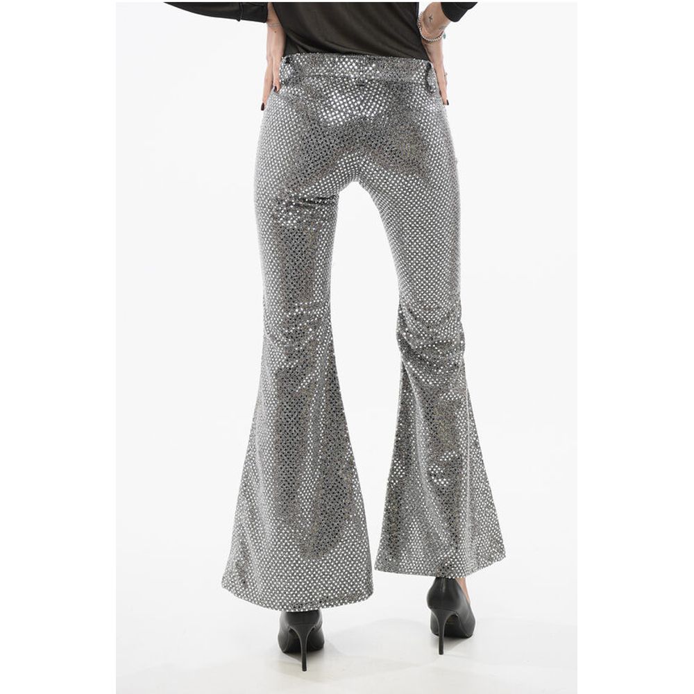 ERL Sequined Boot Cut Pants - Image 2