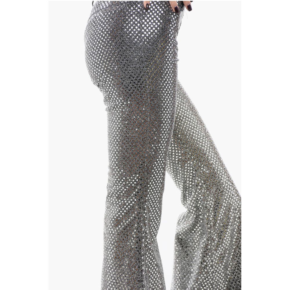 ERL Sequined Boot Cut Pants - Image 3