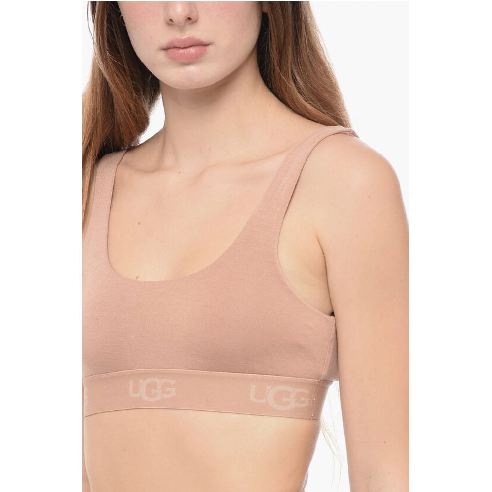 UGG Solid Color GWENDOLYNN Bra with Logoed Band - Image 3