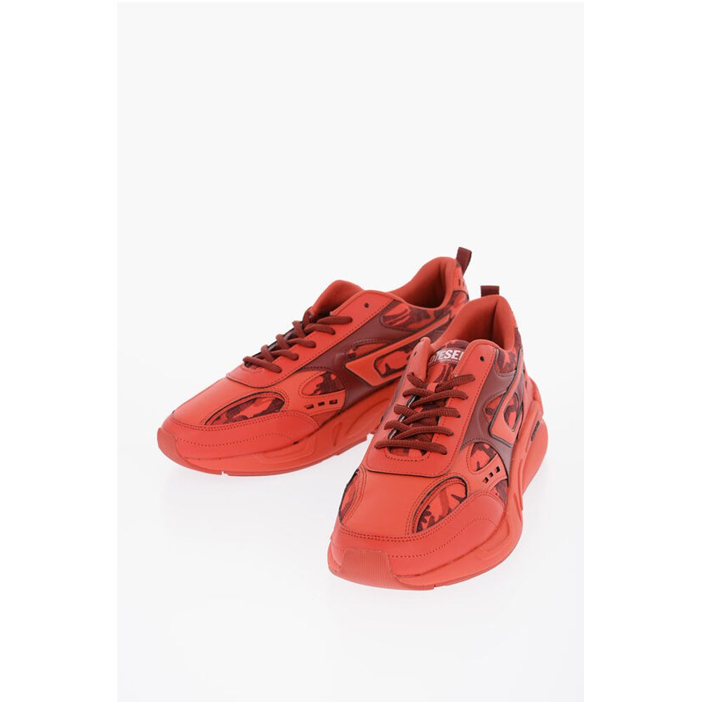 Diesel Multifabric S-SERENDIPITY SPORT Sneakers with Camo Printe