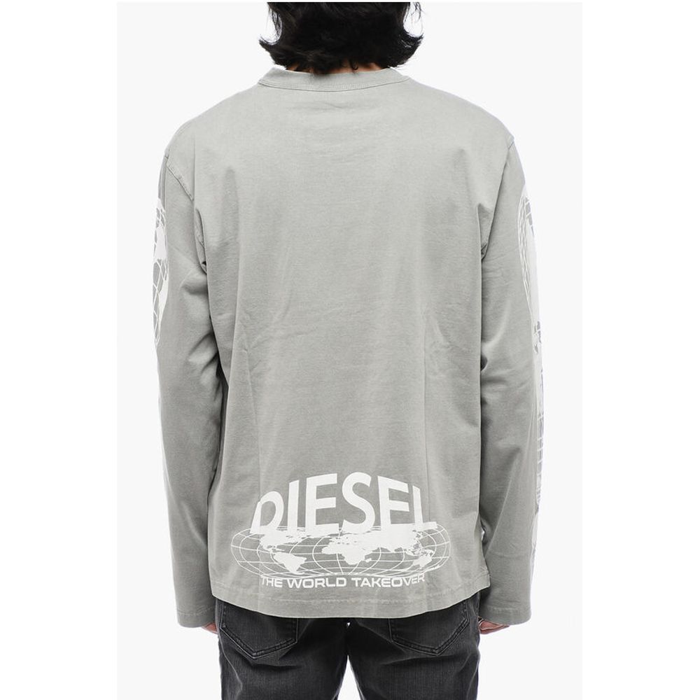 Diesel Printed T-CRANE LS-L3 T-shirt - Image 2