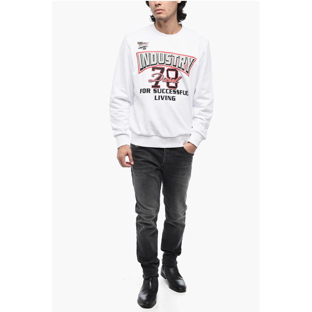 Diesel Printed S-GINN-K36 Crewneck Sweatshirt - Image 4