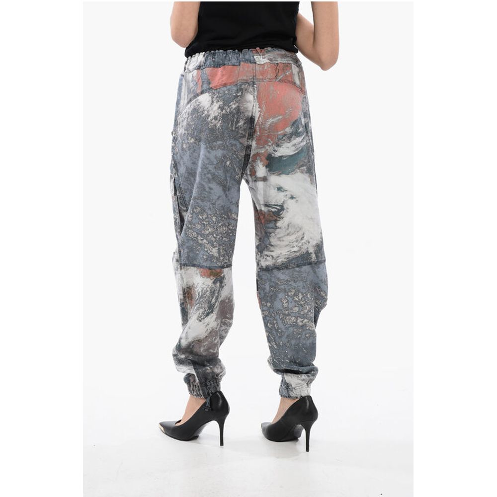 Diesel RED TAG Camouflage P-MIRT-CMF Cargo Pants with Drawstring Wa - Image 2