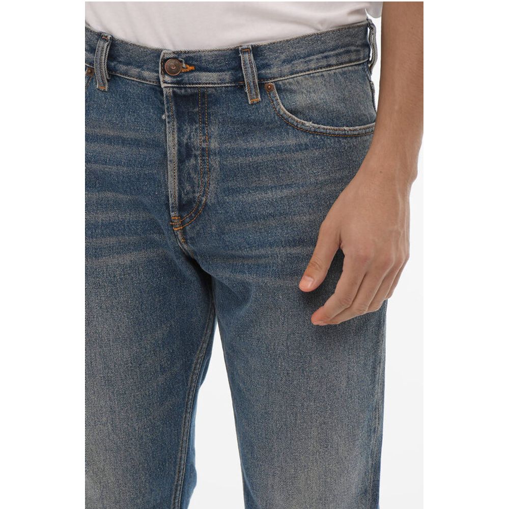 Diesel Mid Waist Slim Fit 1995 D-SARK Distressed Jeans 18cm - Image 3