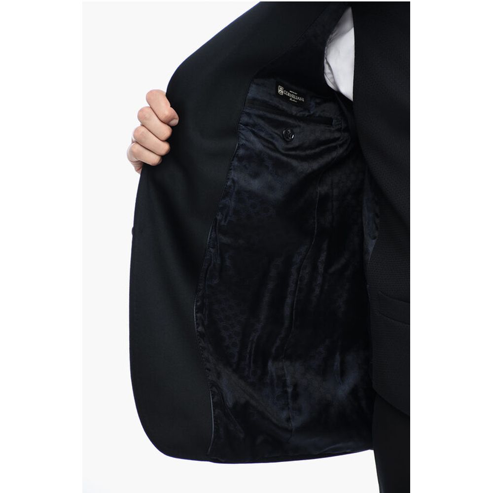 Corneliani CERIMONIA 3-Piece Jacquard Wool Suit - Image 6