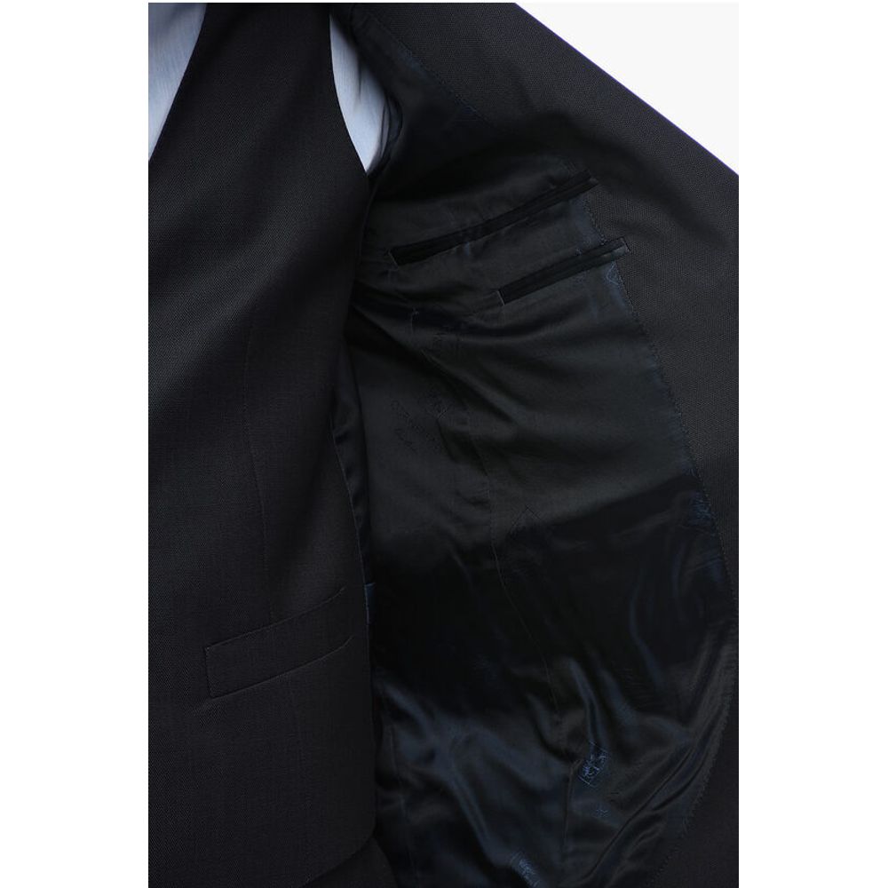 Corneliani CERIMONIA 3-Piece Pin Point Wool Blend Suit - Image 6