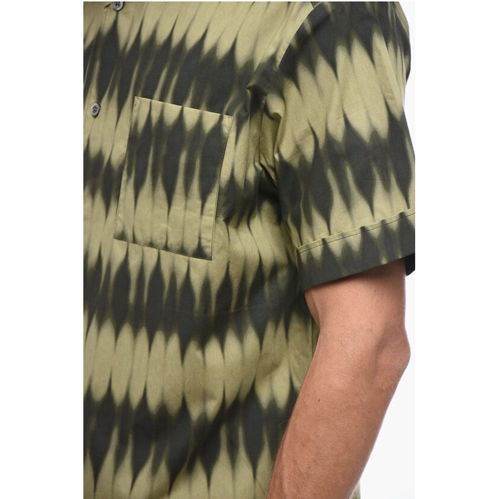 A.P.C. Tie-Dye Print Short Sleeved Shirt - Image 3