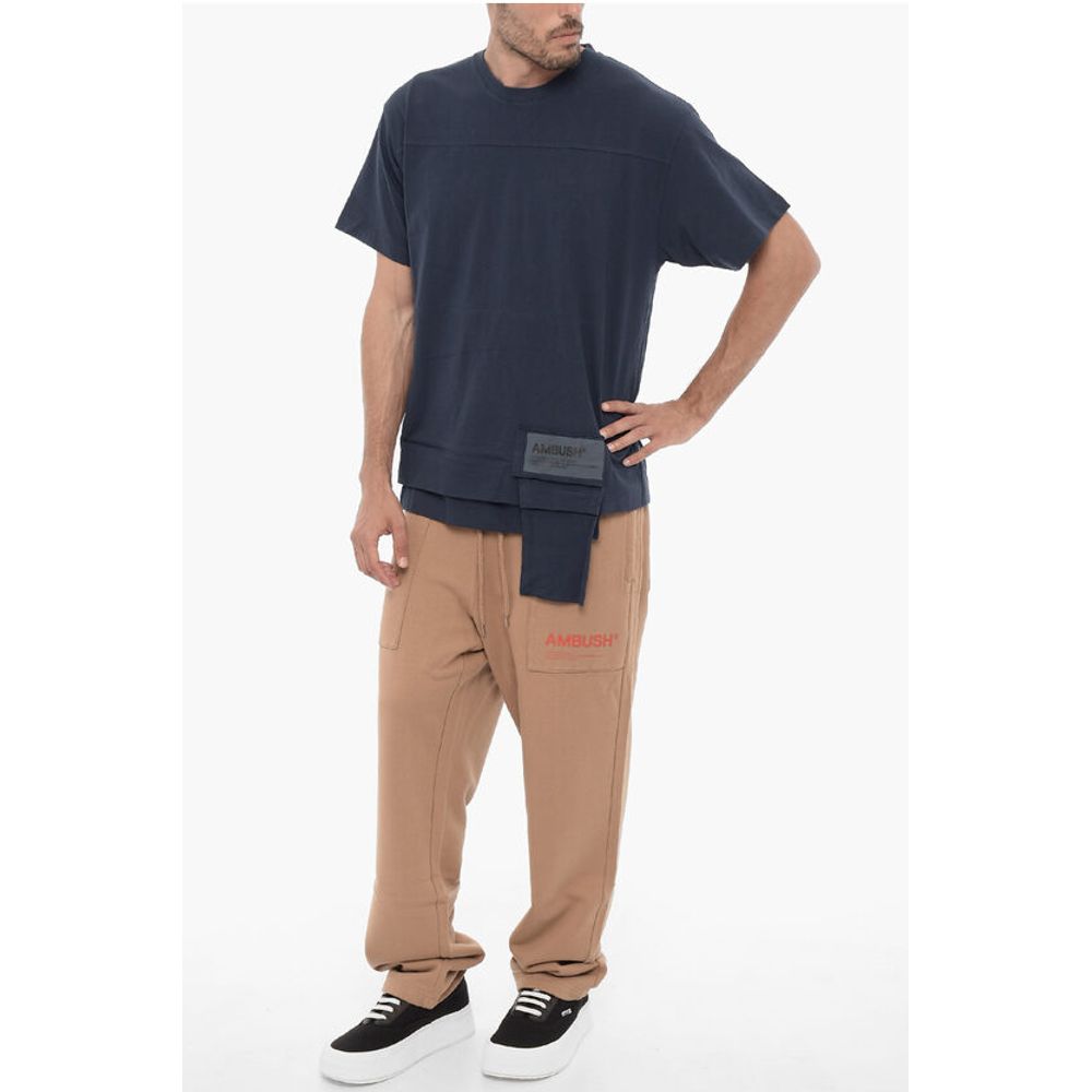 Ambush Solid Color Crew-neck T-Shirt with Waist Pocket - Image 4