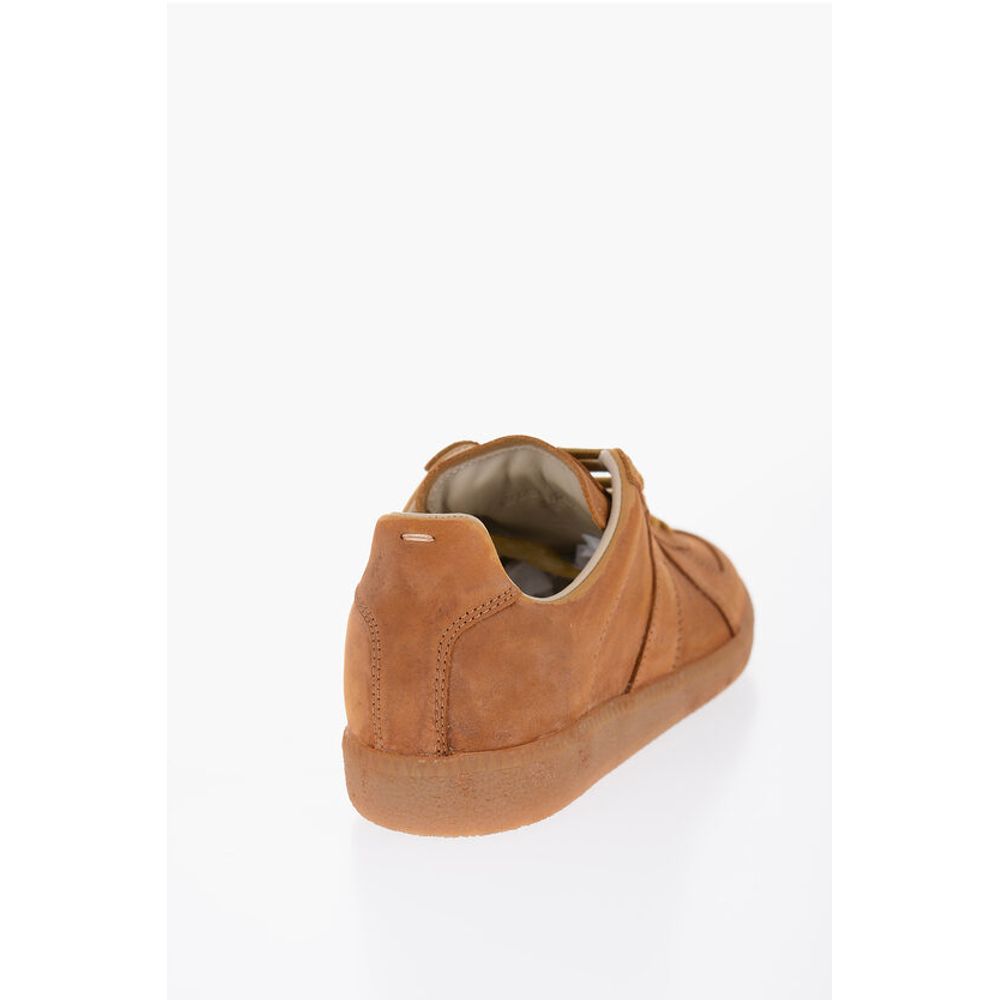 Maison Margiela MM22 Lace-up Sneakers with Visible Stitching - Image 2