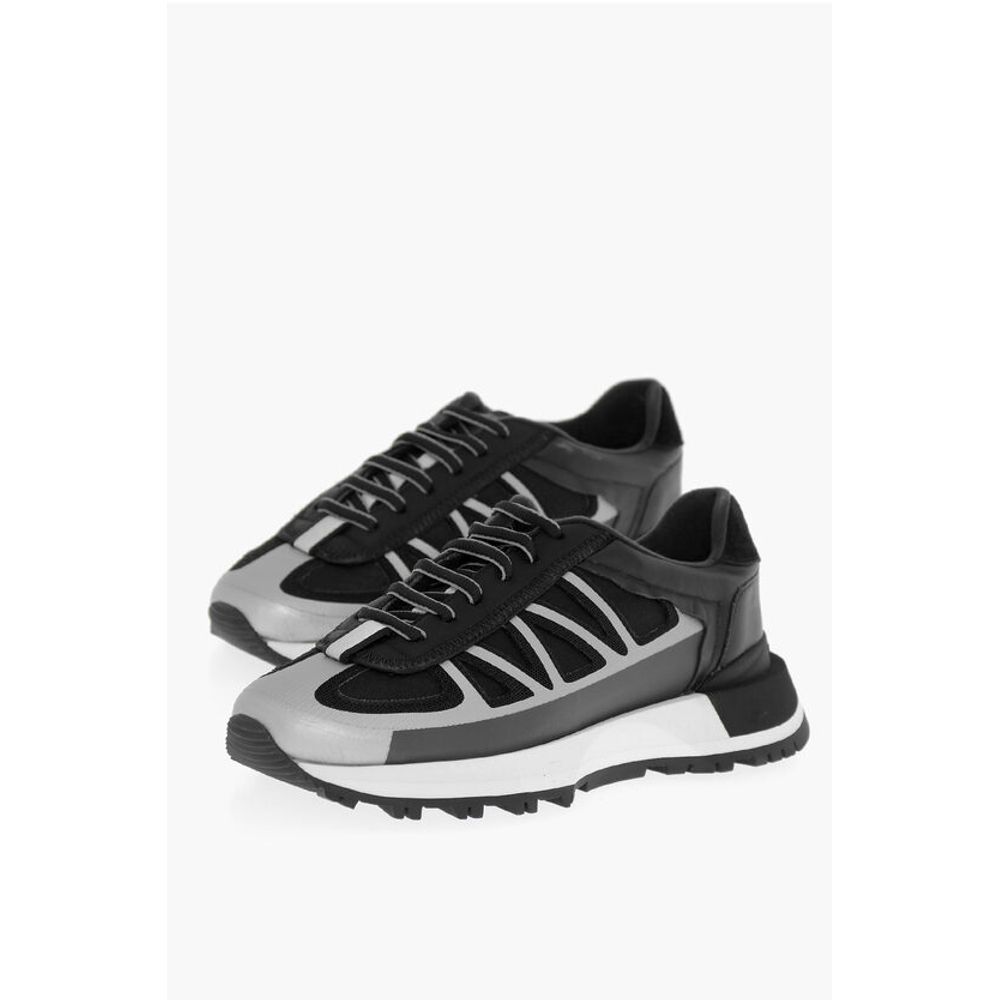 Maison Margiela MM22 Lace-up Sneakers with Two-toned Detail