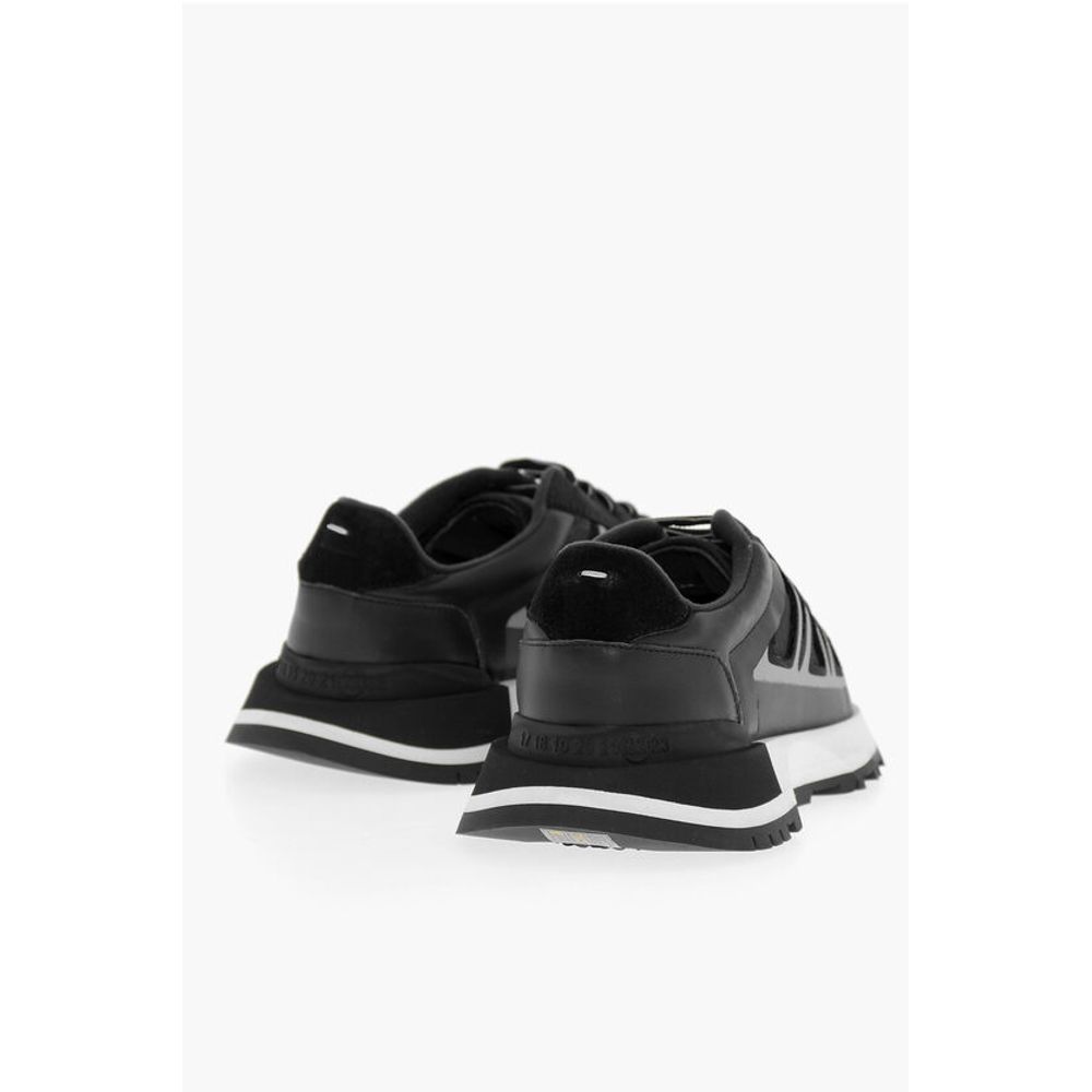 Maison Margiela MM22 Lace-up Sneakers with Two-toned Detail - Image 2