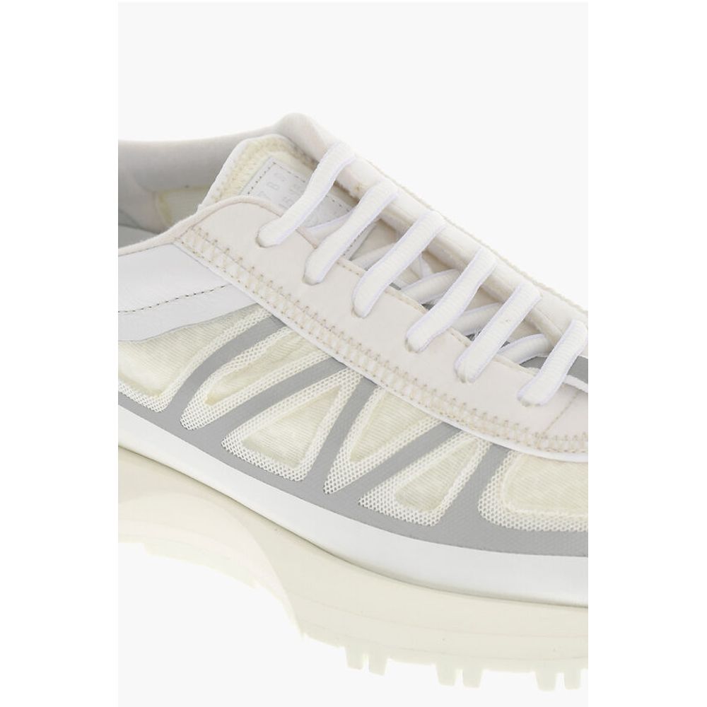 Maison Margiela MM6 Low-Top Sneakers With Contrasting Details - Image 4