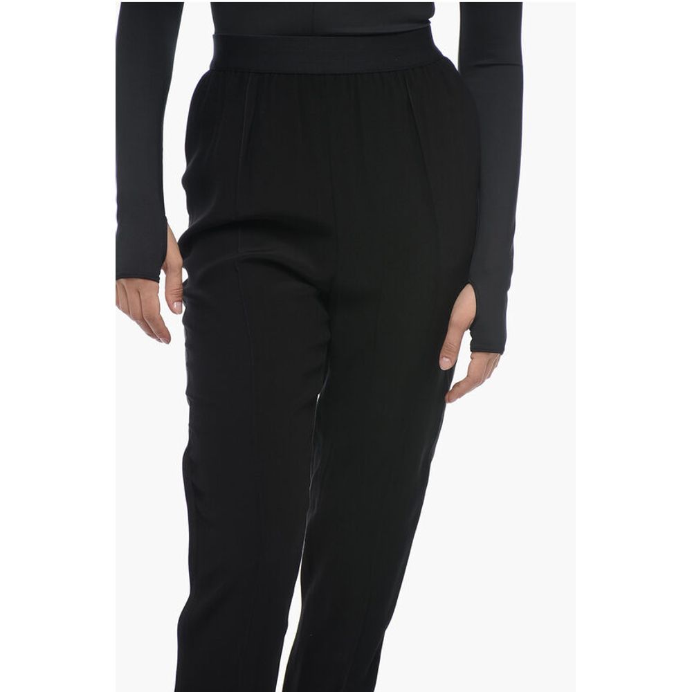 Maison Margiela MM1 Tapered Fit Pants with Elastic Waistband - Image 3