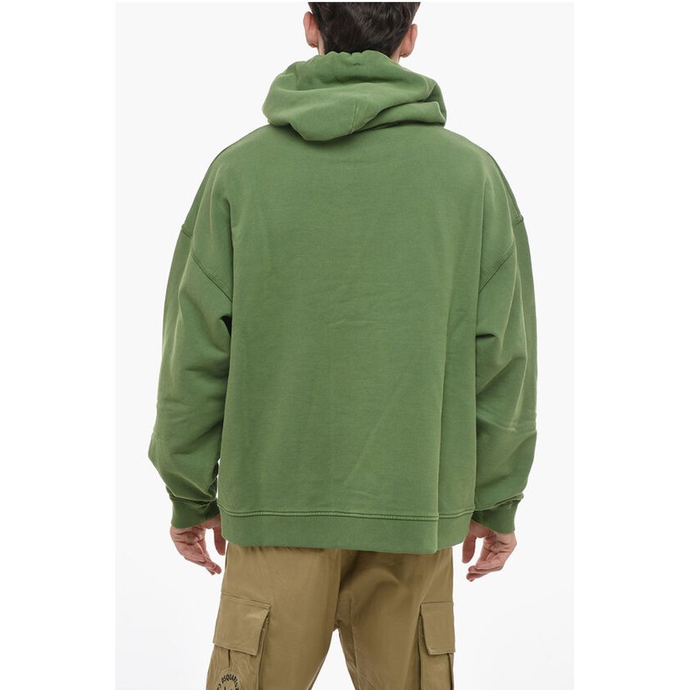 Dsquared² RAGIAN Hoodie Sweatshirt with Lettering Print - Image 2