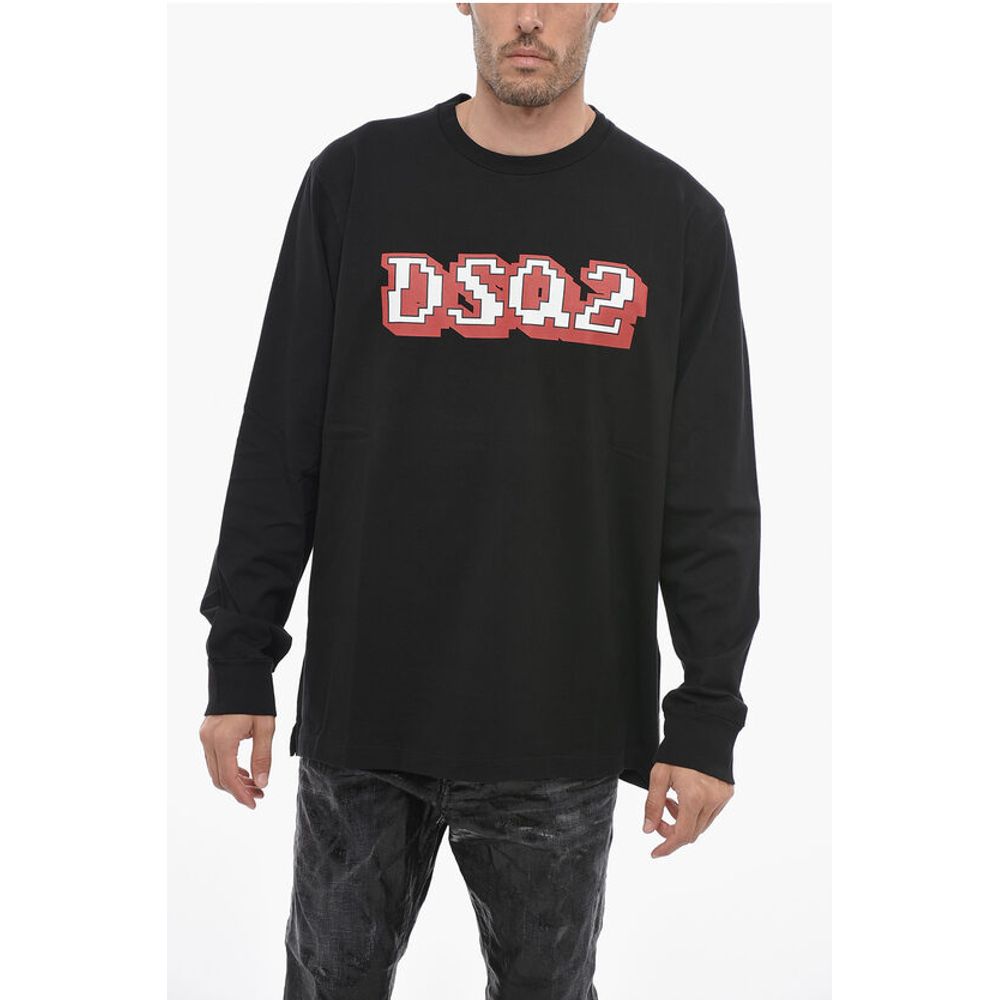 Dsquared² Skater Fit T-shirt with Logo Print