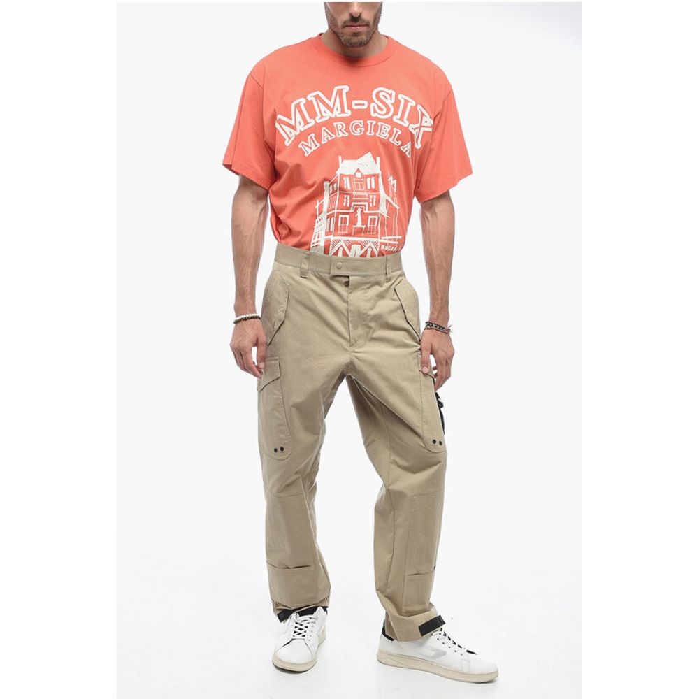 Dior Cotton Blend Cargo Pants with Safety Details - Image 4