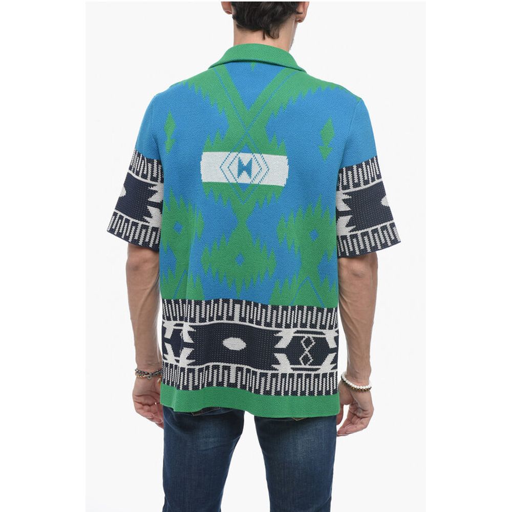 Alanui Short Sleeved Jacquard ICON Shirt - Image 2