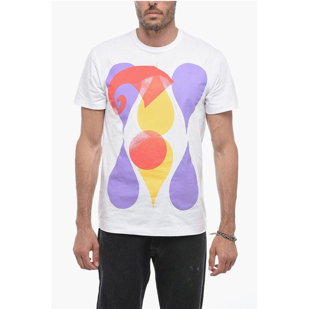 Comme Des Garçons HOMME PLUS Printed Crew-neck T-Shirt