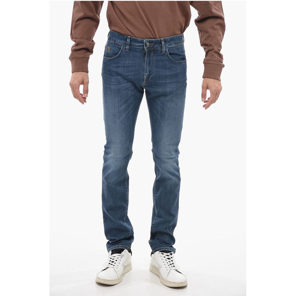 Corneliani ID Regular Waist Regular Fit Jeans 17cm