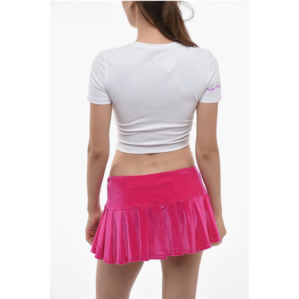 Adriana Hot Couture Rhinestone Logo Crew-neck t-Shirt - Image 2