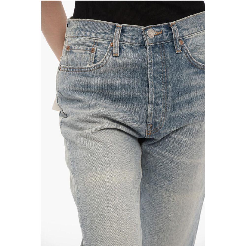 RE/DONE Straight Leg Jeans with Ankle Slit 20cm - Image 3