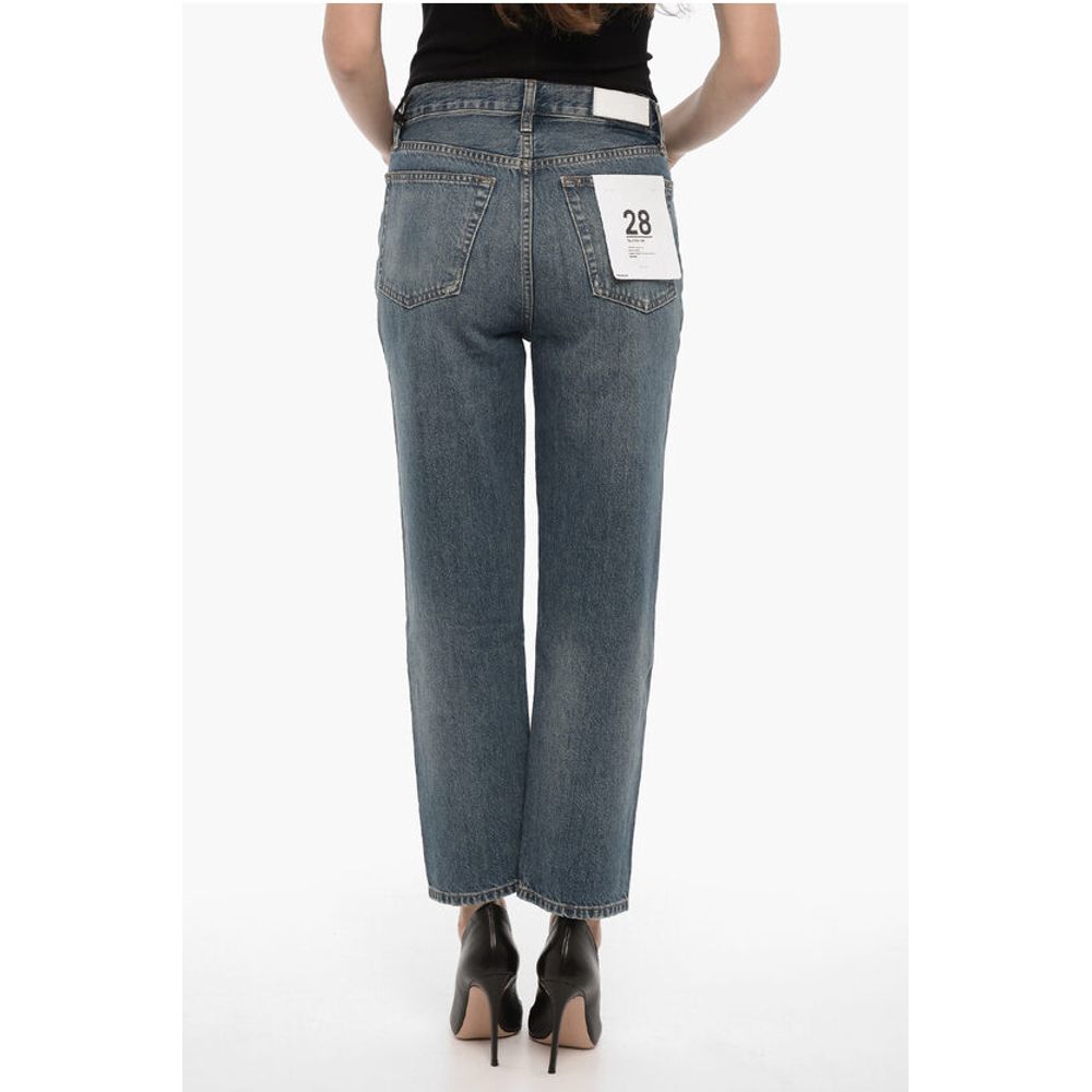 RE/DONE High-Waisted Straight Leg 70s STOVE PIPE Jeans 18cm - Image 2