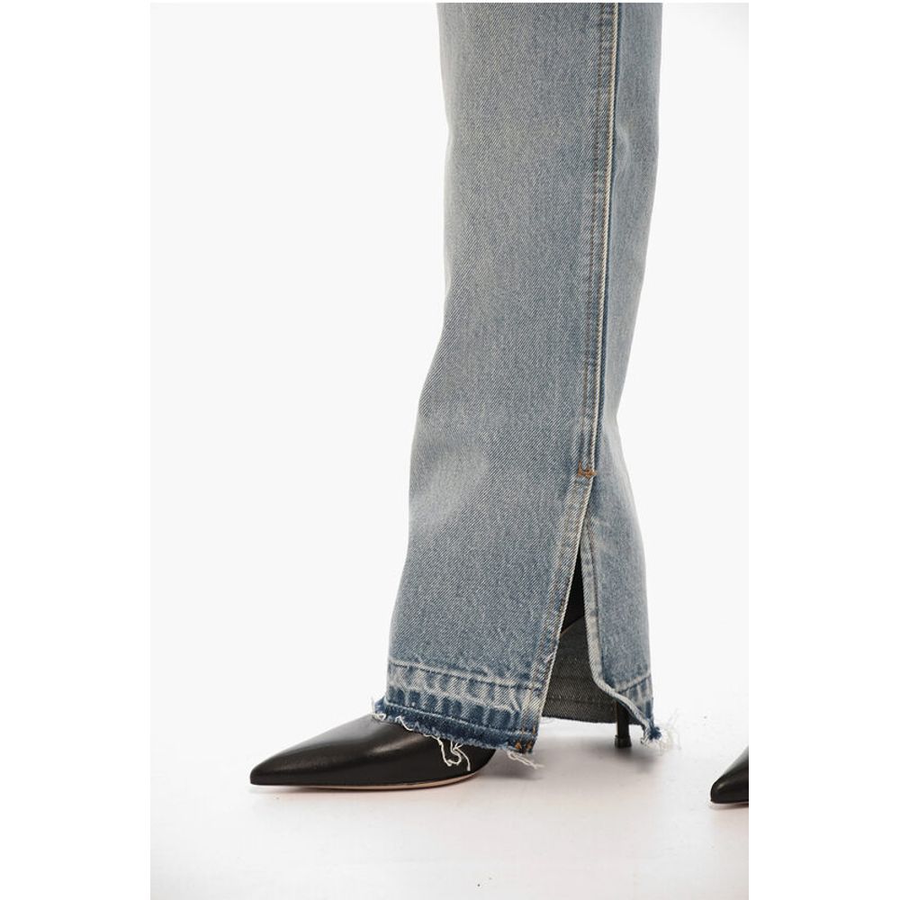 RE/DONE Straight Leg Jeans with Ankle Slit 20cm - Image 5
