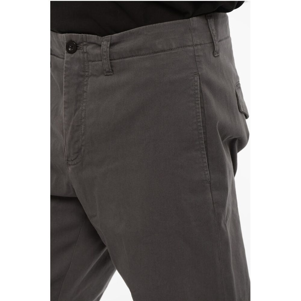 Department 5 Cotton Twill Pants with Hidden Closure - Image 3