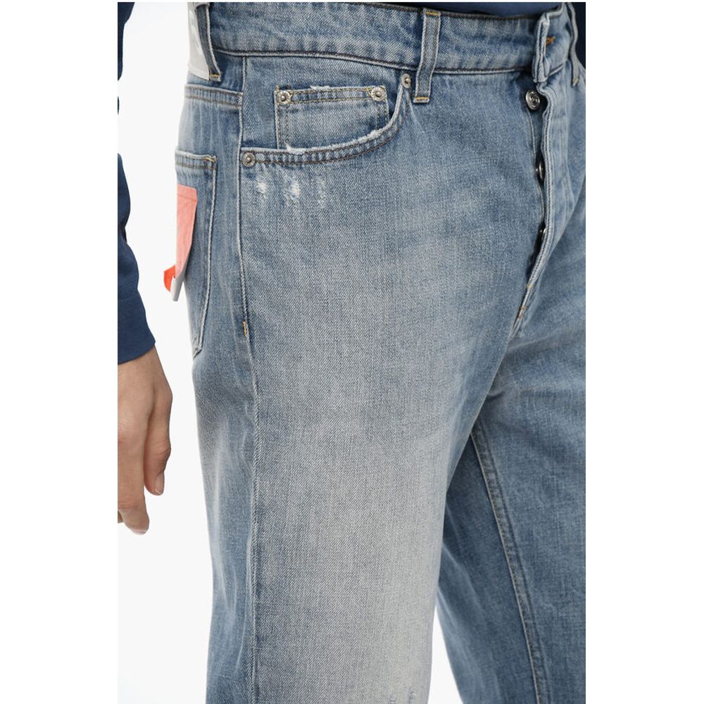 Department 5 Vintage Effect DRAKE Slim Fit Jeans 18cm - Image 3