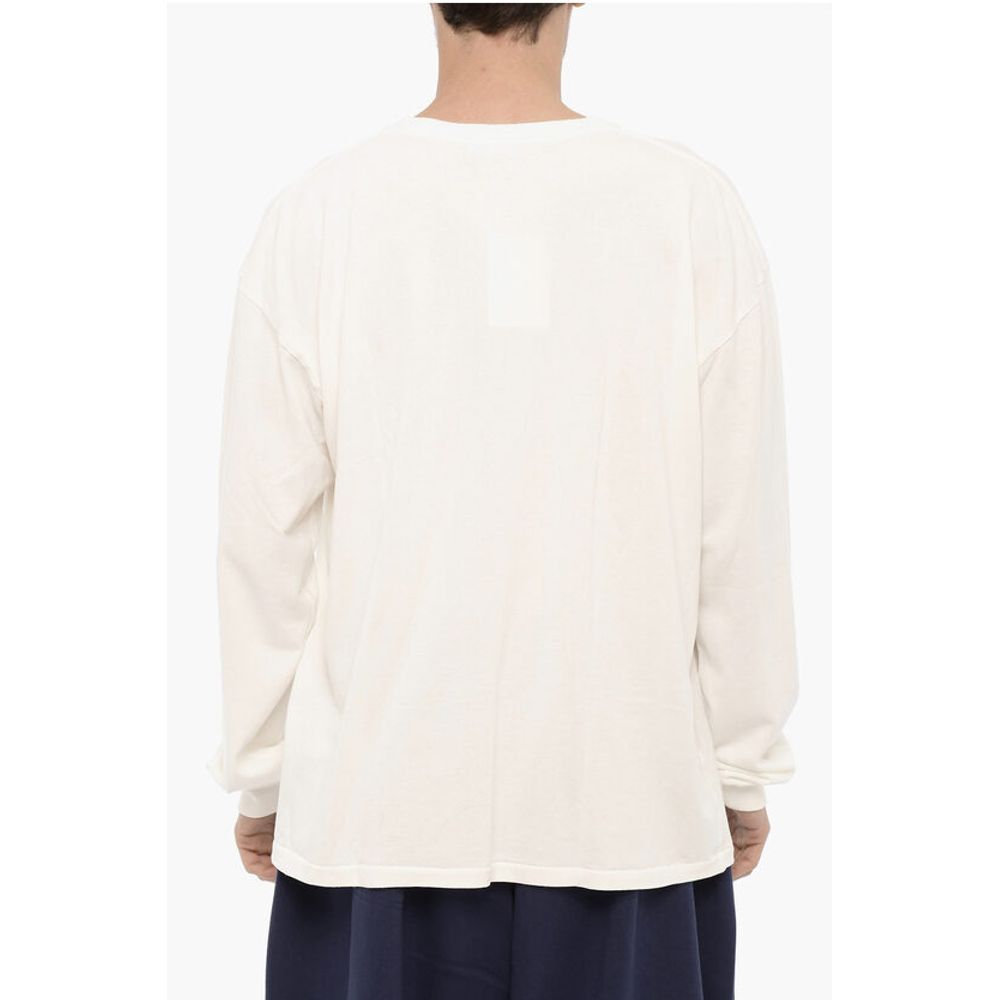 1989 Studio Long Sleeve STUDIO RANCH Crew-neck T-Shirt with Front Print - Image 3