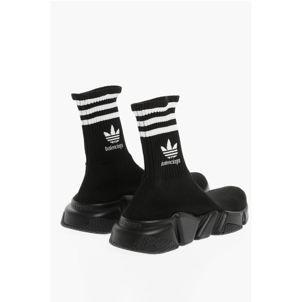 Balenciaga ADIDAS Logo Print SPEED Sock Sneakers - Image 2