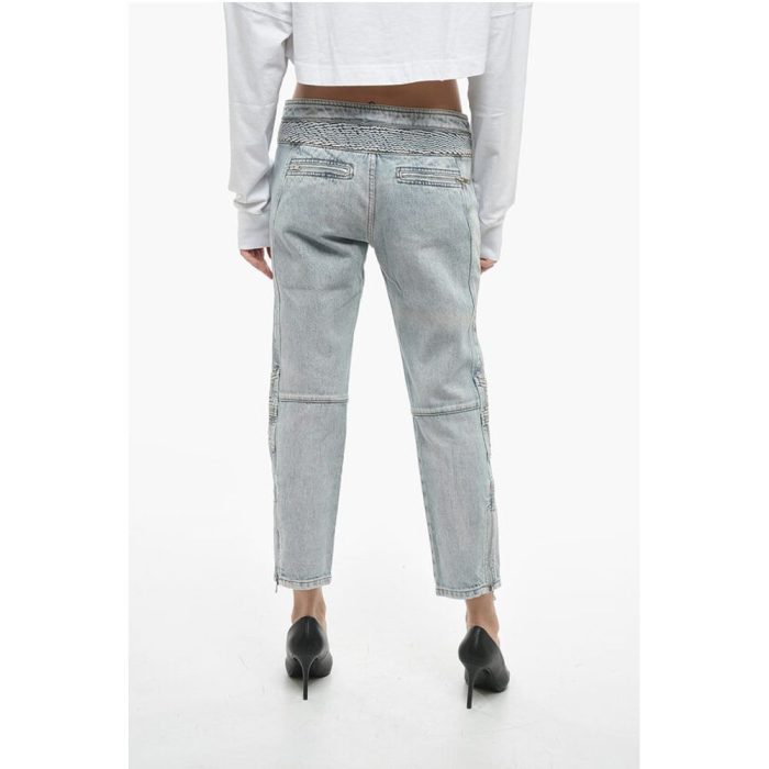 Isabel Marant High Rise LOMA Biker Fit Jeans - Image 2