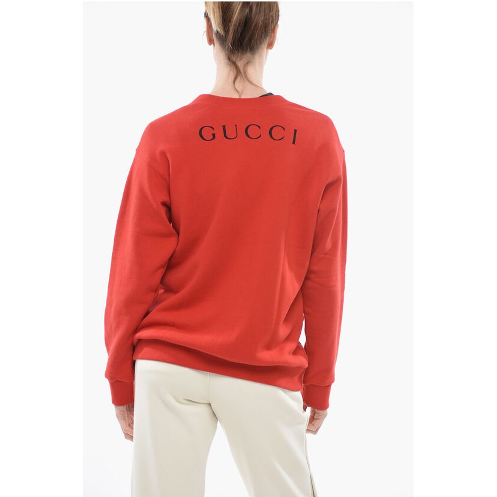 Gucci Crew Neck PARAMOUNT Sweatshirt with Sequined Embroidery - Image 2