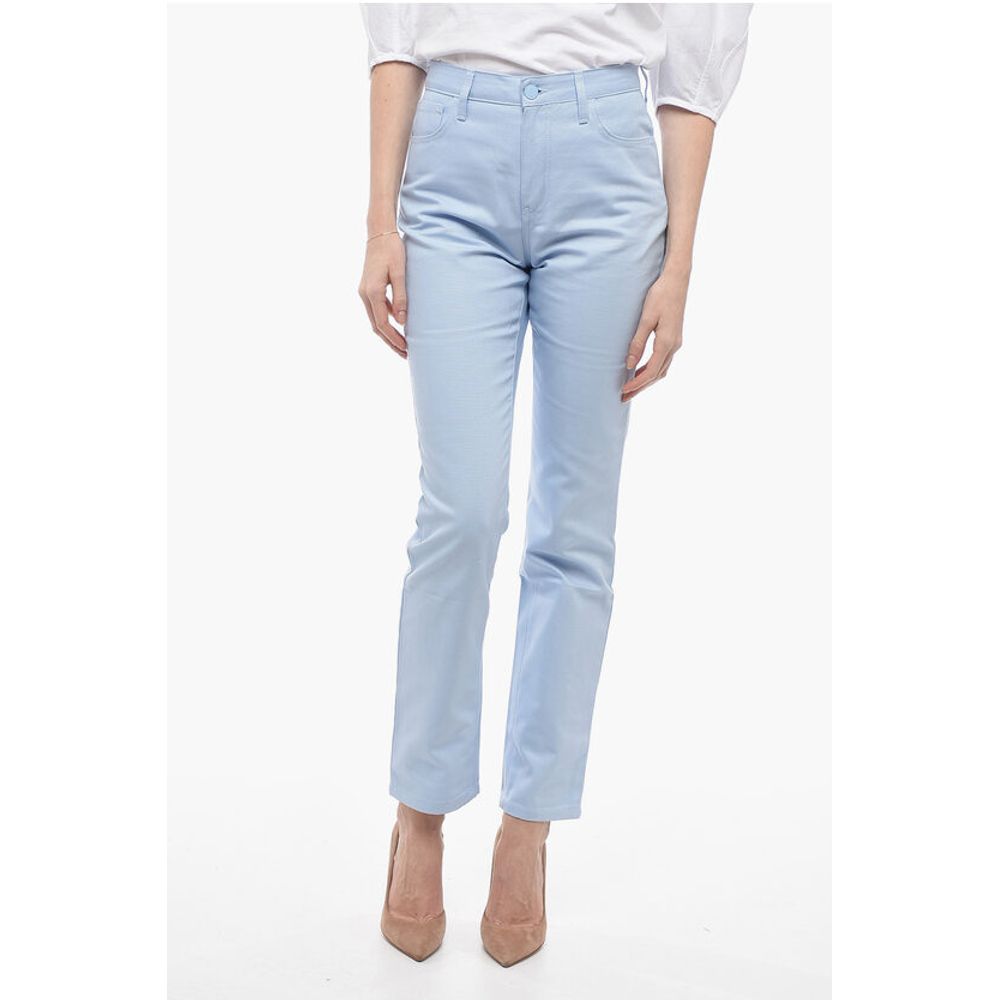 Raf Simons High Waisted Straight Fit Jeans