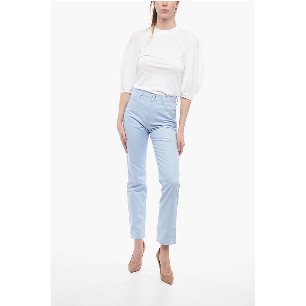 Raf Simons High Waisted Straight Fit Jeans - Image 4
