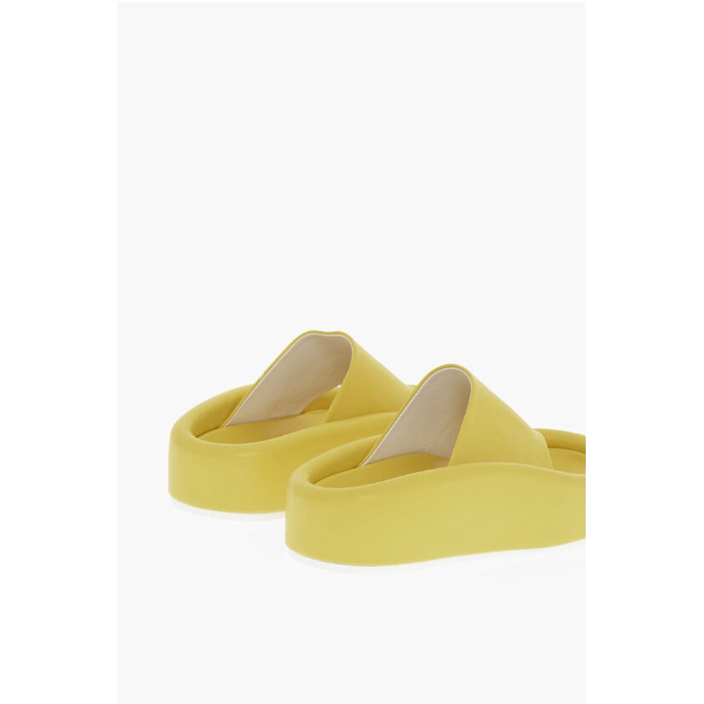 Maison Margiela MM6 Faux Leather Thong Sandals - Image 2