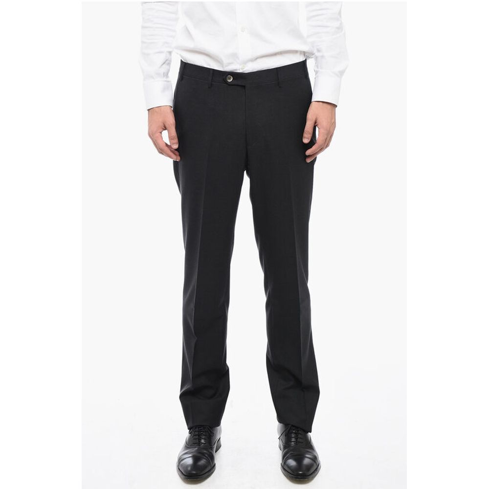 Corneliani Extrafine Wool LEADER Suit with Flap Pockets - Image 7