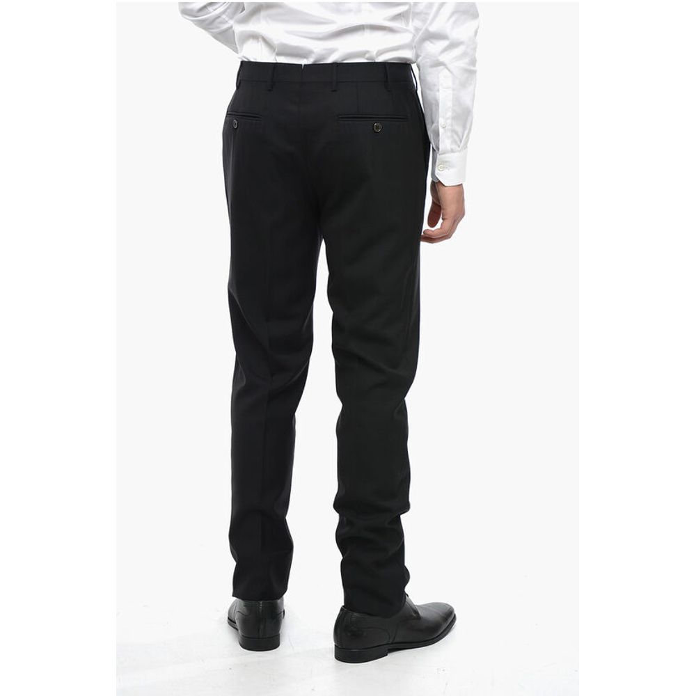 Corneliani Virgin Wool CERIMONIA ACADEMY Trousers - Image 2