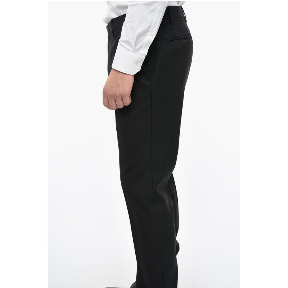 Corneliani Virgin Wool CERIMONIA ACADEMY Trousers - Image 3
