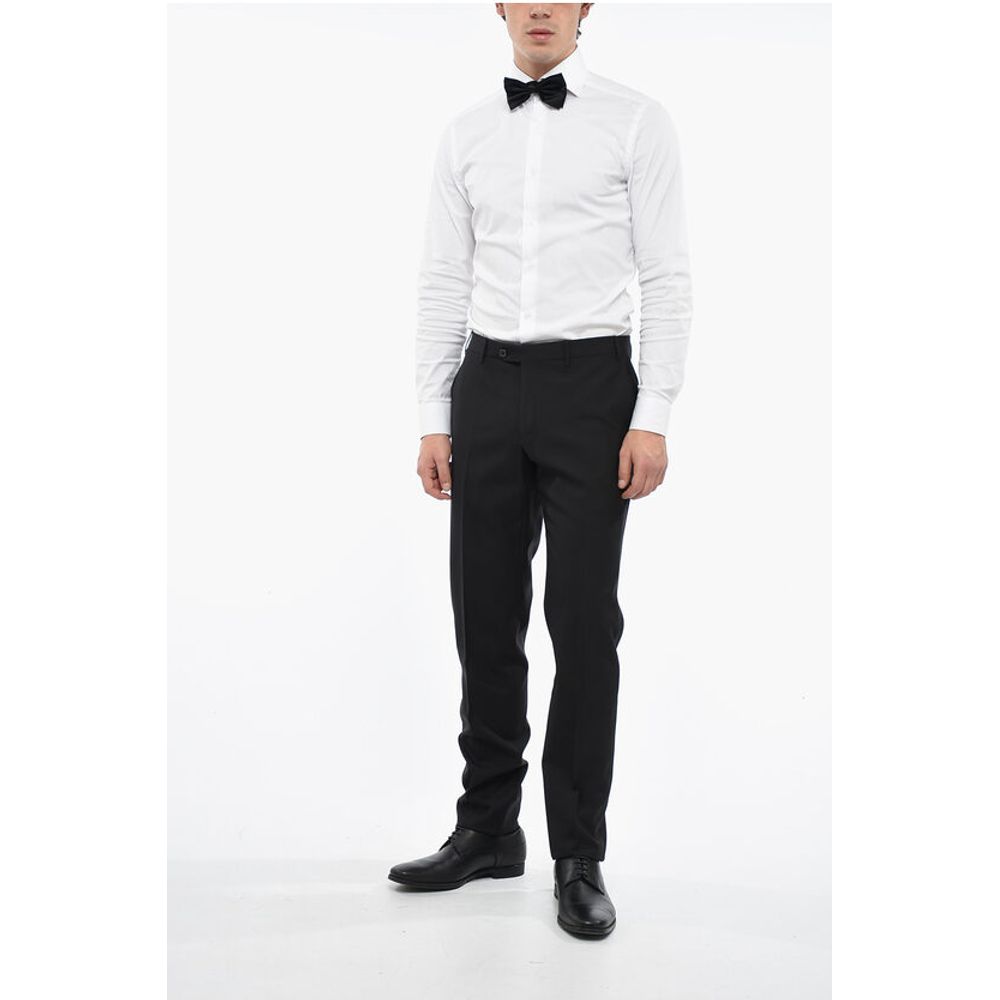 Corneliani Virgin Wool CERIMONIA ACADEMY Trousers - Image 4