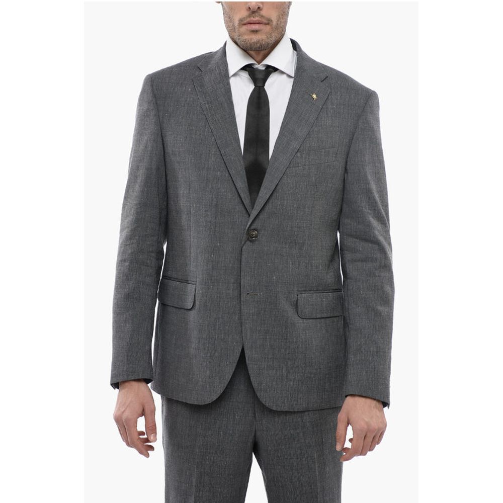 Corneliani CC COLLECTION Notch Lapel Virgin Wool Blend RIGHT Suit - Image 2