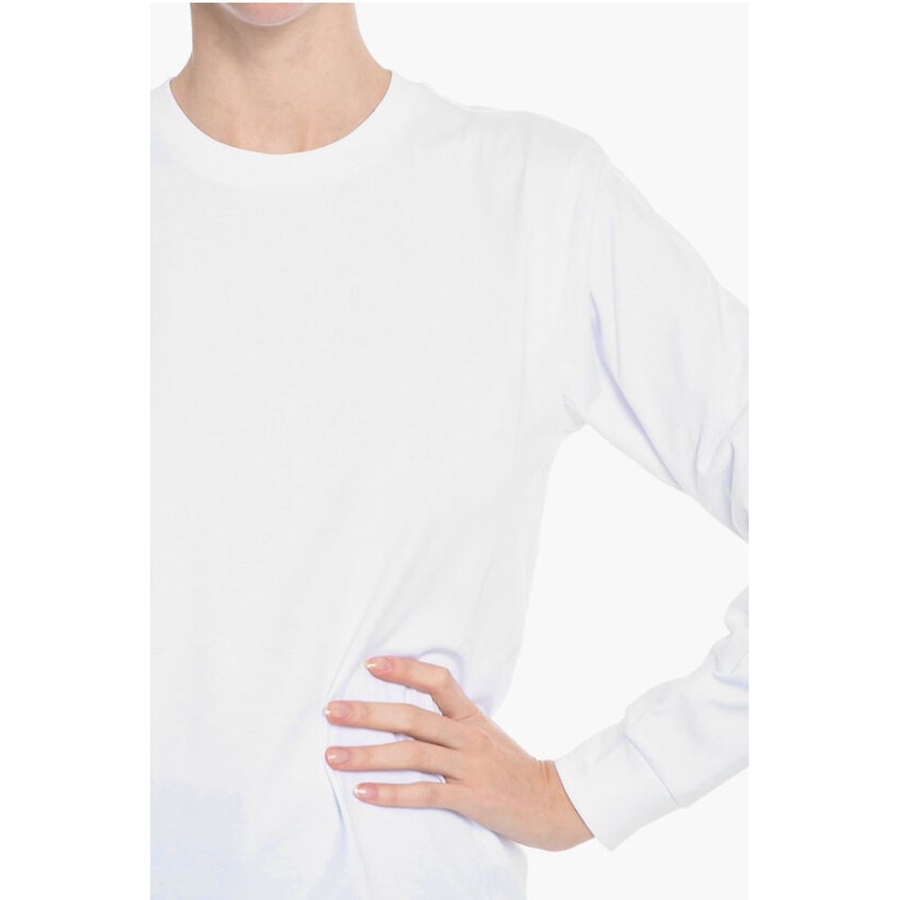 Department 5 Long Sleeve Crew-neck T-Shirt with Printed Logo - Image 3