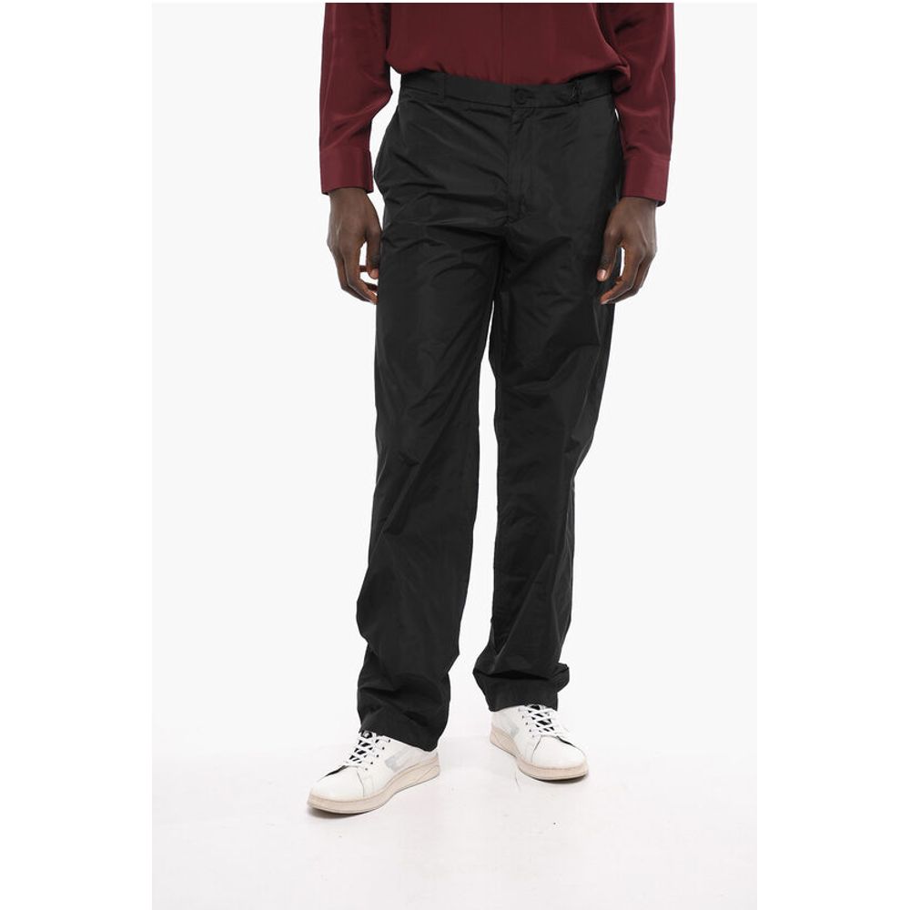 Balenciaga Polyester Draped Trousers