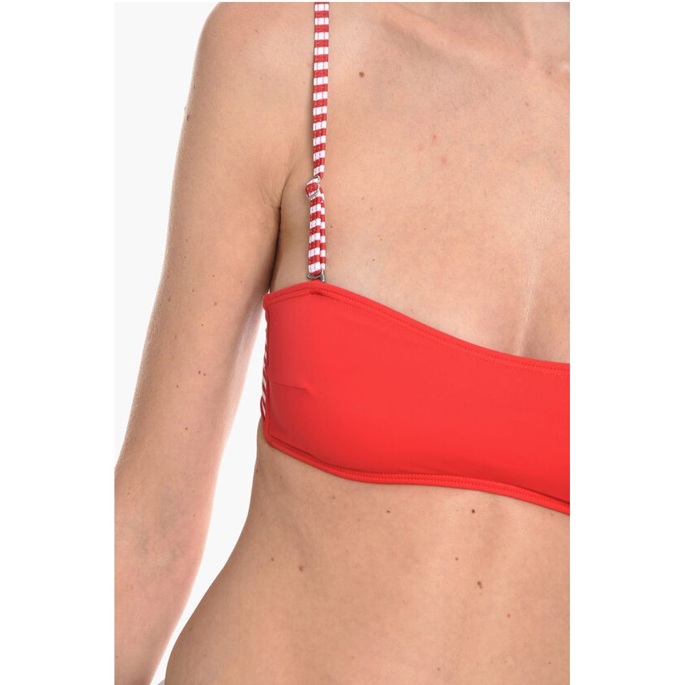 Diesel Striped Details BFB-DOLYS Bandeau Bikini Top - Image 3