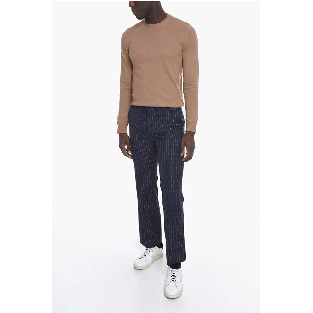 Gucci Horsebit Embroidered Pants - Image 4