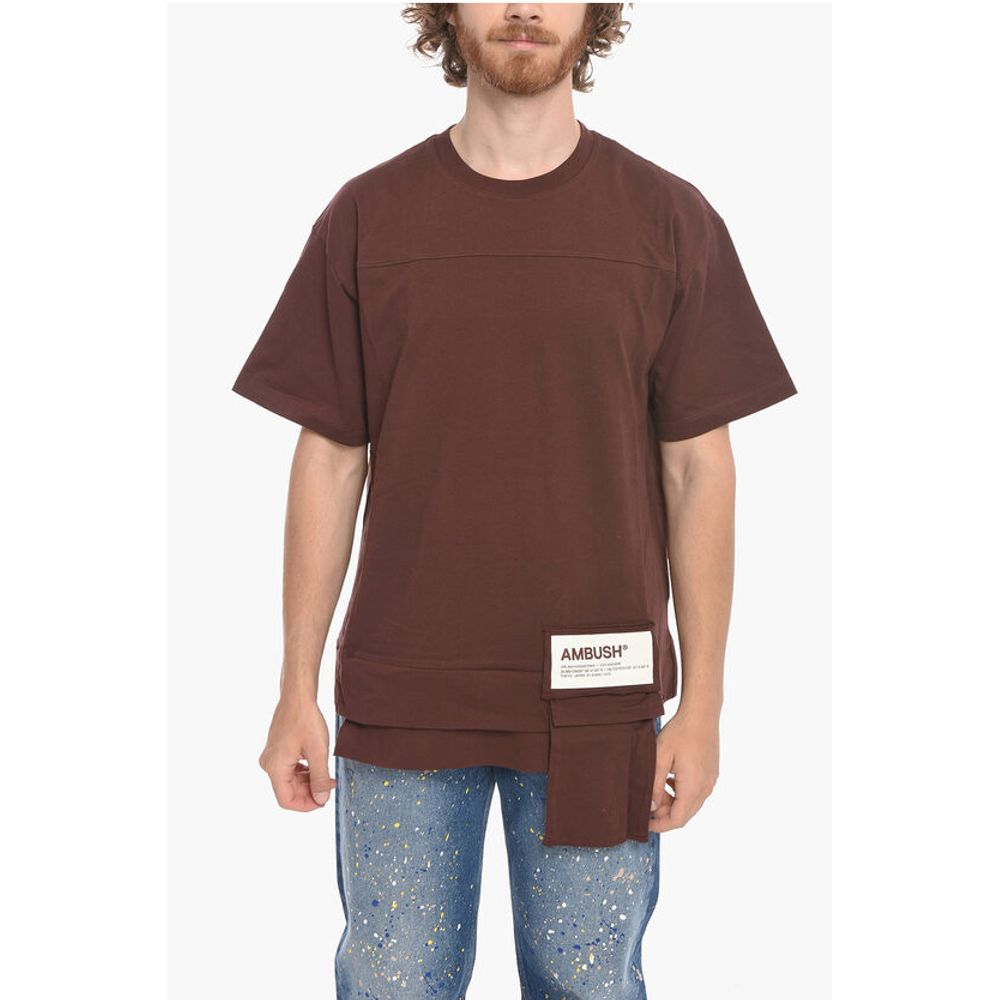 Ambush Crew Neck WAIST POCKET Cotton T-Shirt