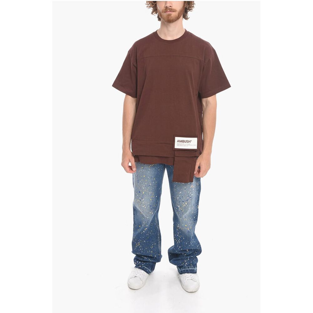 Ambush Crew Neck WAIST POCKET Cotton T-Shirt - Image 4