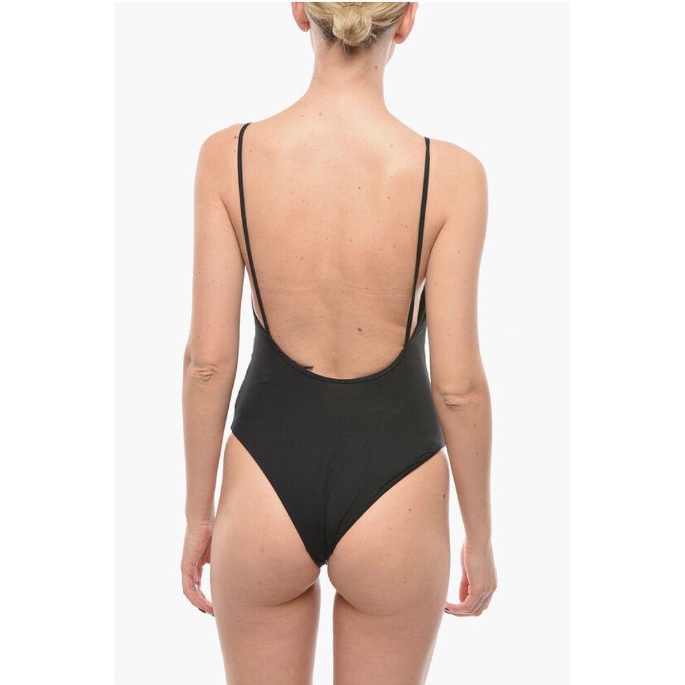 Karl Lagerfeld Open Back One-Piece Swimsuit - Image 2