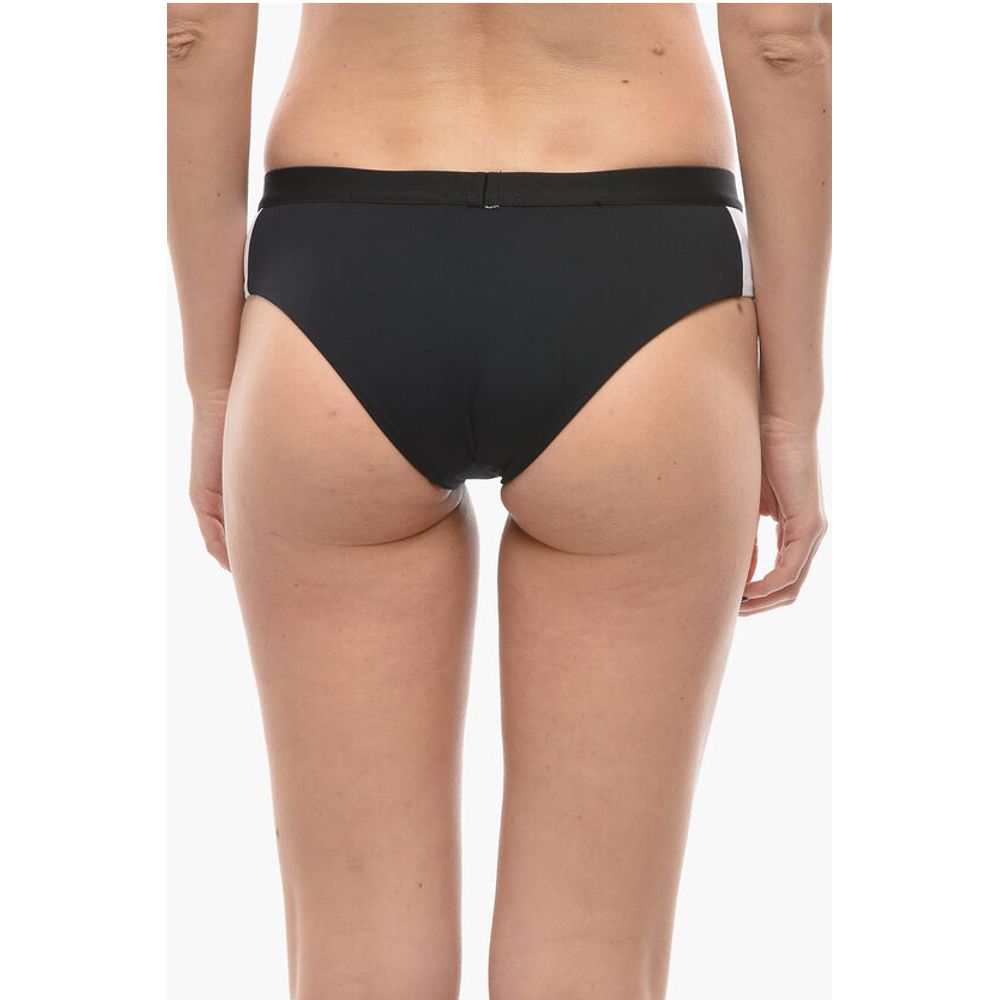 Karl Lagerfeld Two-Tone SPORT Bikini Bottom with Logoed Elastic Band on the - Image 2
